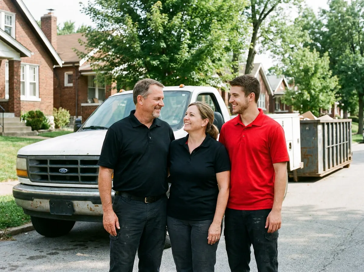 Silverback Dumpster Rental dumpster rental team in St. Louis, MO